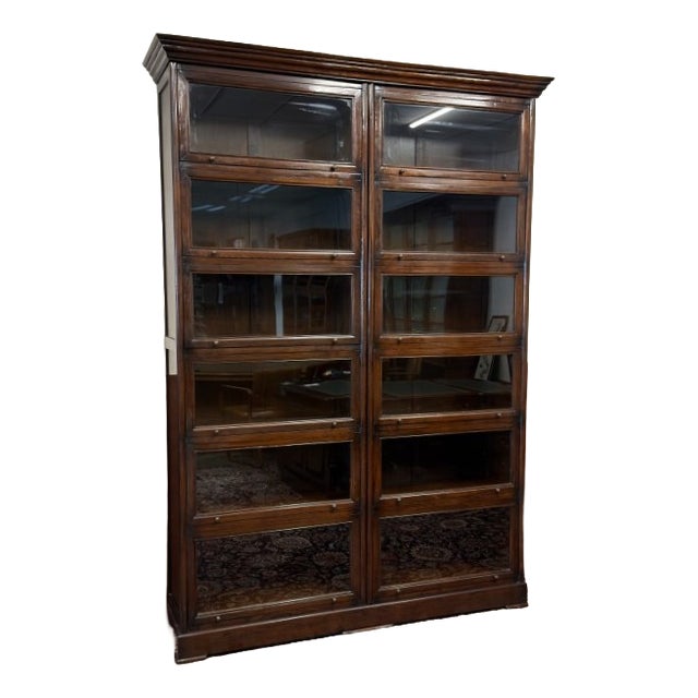 Large English Bookcase from Globe Wernicke For Sale