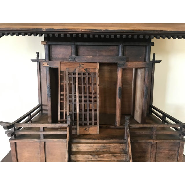 Wood Vintage Showa Era Japanese Kamidana Shinto Shrine For Sale - Image 7 of 18