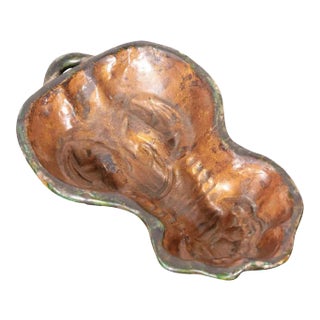 19th Century French Earthenware Lobster or Crayfish Cake Mold For Sale
