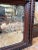 Antique 19th Century Tramp Art Large Wooden Mirror, 1800s For Sale - Image 10 of 12
