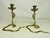 Figurative Pair of Anglo Indian Brass Cobra Candlesticks For Sale - Image 3 of 14