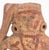 Veracruz Standing Female Figure Pottery Sculpture, hand-painted in two tones. 5.25" H x 4" W x 1.75" D. Provenance: From a...