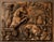 Hollywood Regency 1970s Neoclassical Terracotta Wall Relief Plaque With Horses & Classical Columns For Sale - Image 3 of 11