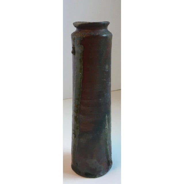 This is a very fine example of Bizen-Yaki earthenware pottery that is loved for its rustic color, quality, and...