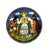 1990's Swiss Folk Art Pottery Charger - Milk Maid - Hans Schneider Steffisburg For Sale - Image 10 of 10