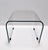 1980s Square Aquamarine Glass Coffee Table attributed to Pietro Chiesa for Fontana Arte, 1980s For Sale - Image 5 of 10