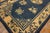 Exceptional Navy Blue Color With Great Florid Design Antique Chinese Peking Rug For Sale - Image 11 of 14