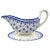 Add an English touch to your dining room table with this charming gravy boat with attached underplate and a classic fluer...