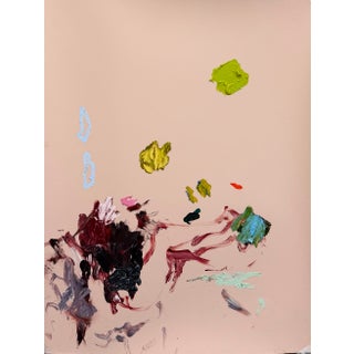 Ak Hardeman - Original Painting on Heavyweight Paper - I Will Tell You the Story When I Know the Ending No. 4 For Sale