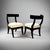 Black Pair of Klismos Early 19th Century Ebonized Side Chairs For Sale - Image 8 of 9