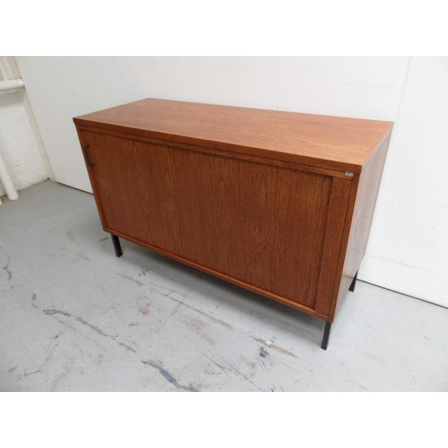 Vintage Filing Cabinet with Roller Shutter from Eeka, 1950s For Sale - Image 4 of 15