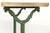 19th Century Garden Tables with Marble Tops, Set of 2 For Sale - Image 6 of 11