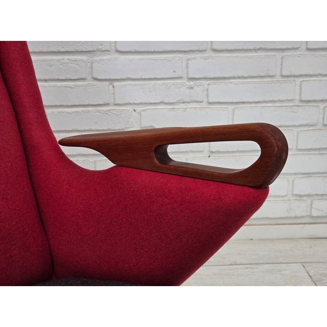 Wood Danish 2-Seater Sofa from Ch. F. Brodersen, 1960s For Sale - Image 7 of 18