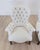 Pair of 20th Century French High Back Chairs, Ready to Upholster For Sale In Atlanta - Image 6 of 12