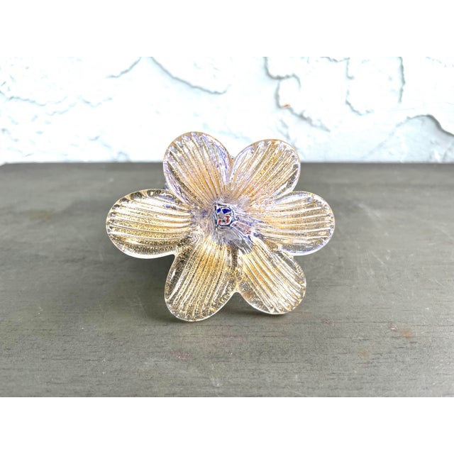 Vintage Murano Millefiori Art Glass Swan Sculpture With Aventurine Base For Sale - Image 9 of 10