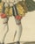 Jefferys, German Nobleman in Plumed Red Cap and Paned Hose, Costume of 1577, 1757, Engraving For Sale - Image 6 of 9