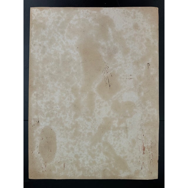 Paper Original Peter Keil Abstract Painting For Sale - Image 7 of 7