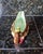 Art Nouveau Late 19th Century Austrian Art Nouveau Majolica Footed Sauce Boat / Centerpiece (Jg) For Sale - Image 3 of 8