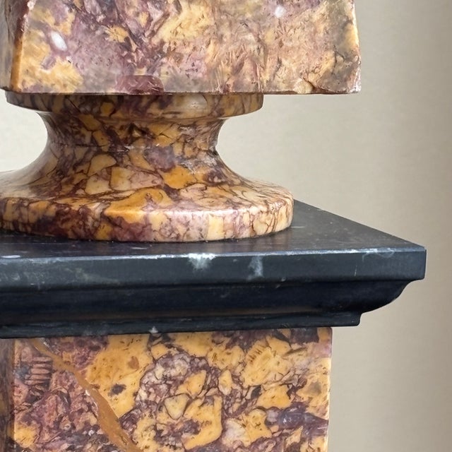 Neoclassical Style Marble Obelisk For Sale - Image 10 of 18