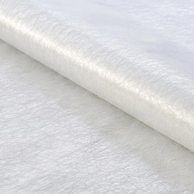Schumacher Sample - Schumacher Kumo Wallpaper in White For Sale - Image 4 of 6