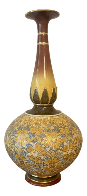 Large Antique Doulton Vase, 1890