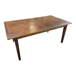 Rustic Farmhouse Dining Table For Sale