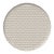 Tobias 18 in. Seat Height Round Rattan Dining Stool, White/Tan Dot / Natural Rattan Frame For Sale In Chicago - Image 6 of 7
