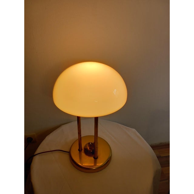 Austrian Mushroom Table Lamp, 1970s, in Very Good conditions. Designed 1970 to 1979 European Plug (up to 250V).The wiring...