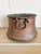 Large Farmhouse Kitchen Vessel - Hand-Hammered Copper Cauldron With Forged Iron Handles - 19th Century For Sale - Image 12 of 16