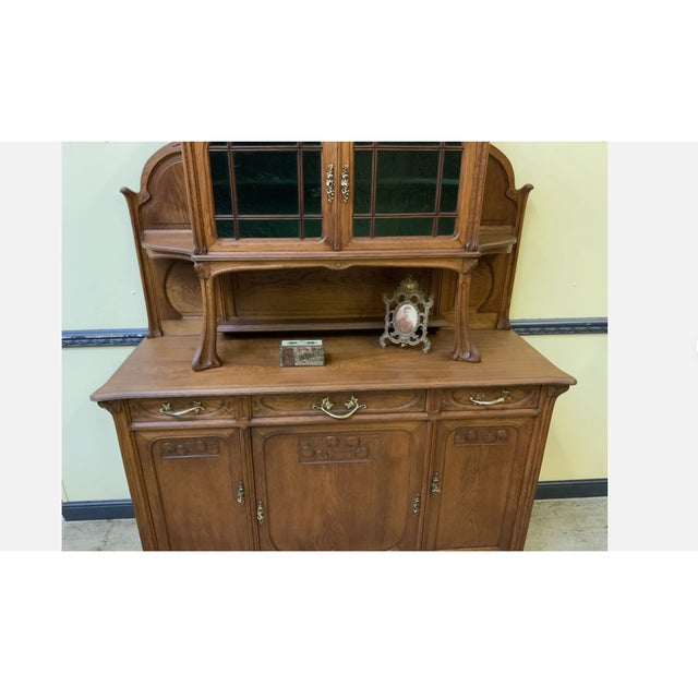 Antique Art Nouveau Buffet, 1900s For Sale - Image 11 of 13