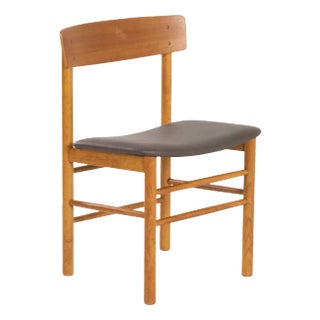 Danish Teak & New Brow Leather Chair from Farstrup, 1960s For Sale