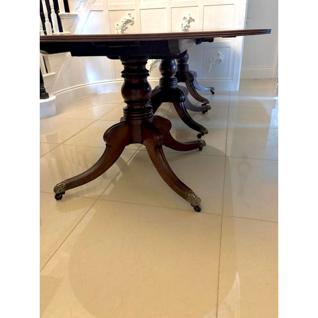 Antique Georgian Extendable Dining Table in Mahogany, 1800 For Sale - Image 15 of 18