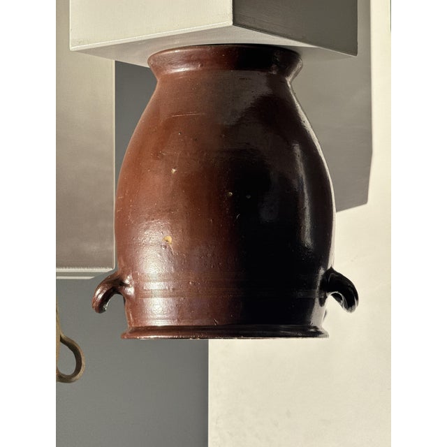 Large Vintage Terracotta Pot with Two Handles, 1970s For Sale - Image 15 of 18