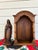Antique French Carved Oak Statue Niche St. Thérèse Gothic Shrine C1930 For Sale - Image 12 of 18
