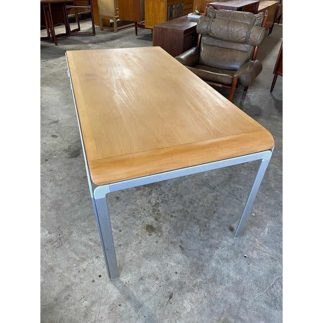 Mid-Century Modern Arne Jacobsen Danish Modern Djob Desk For Sale - Image 3 of 11