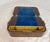 Victorian Quality Antique 19th Century Handmade Wood Bronze Writing Lap Desk Domed Box For Sale - Image 3 of 17