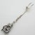 Silver Vintage Italian Handmade Genuine Silver Grape Cocktail Mini Fork by Giovanni Raspini of Arezzo, Solid 800 Silver Appetizer Pick in Original Box For Sale - Image 8 of 15