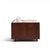 Brown Milo Baughman for Thayer Coggin Style Mid Century Rosewood Case Loveseat Sofa For Sale - Image 8 of 9
