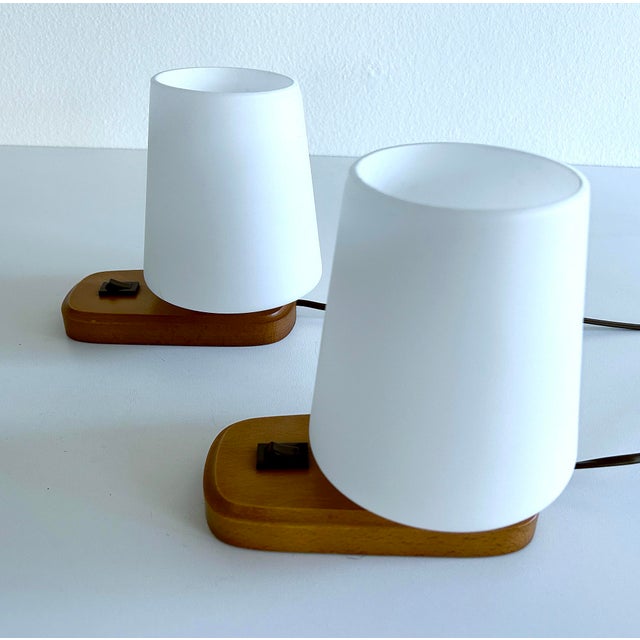 Vintage Danish Table Lamps, Set of 2 For Sale - Image 11 of 15