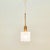 Orrefors Mid-Century Scandinavian Crystal Glass & Brass Pendant by Carl Fagerlund for Orrefors, Sweden, 1960s For Sale - Image 4 of 10