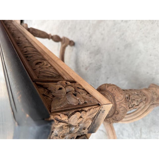 19th Century Oak Console Table For Sale - Image 8 of 13