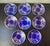 Antique Deusca Porzellan Pure Silver Overlay Tea Set, Cobalt - 19 pcs For Sale - Image 9 of 10