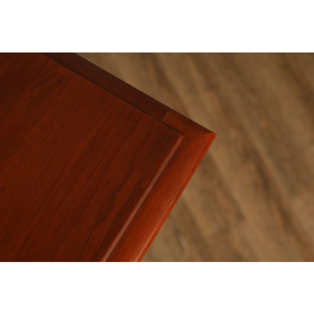 Ethan Allen 'Medallion' Cherry Tall Chest of Drawers For Sale - Image 13 of 18