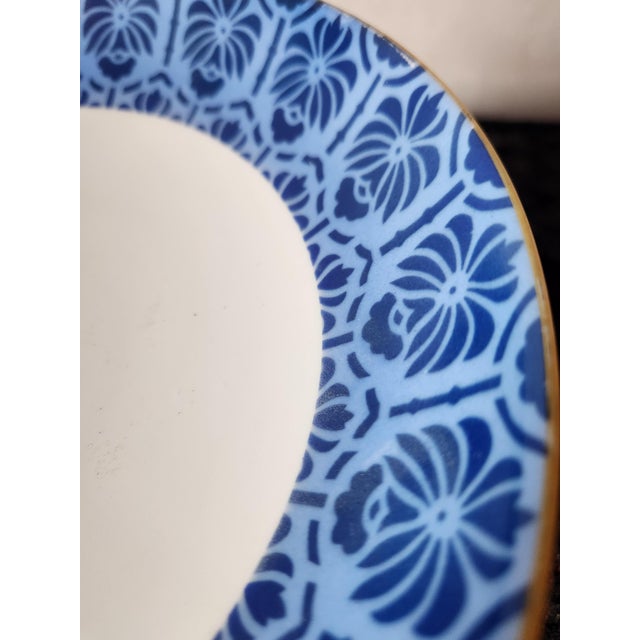 Vintage French Limoges Porcelain Compotier from Legrand, 1940s For Sale - Image 9 of 15