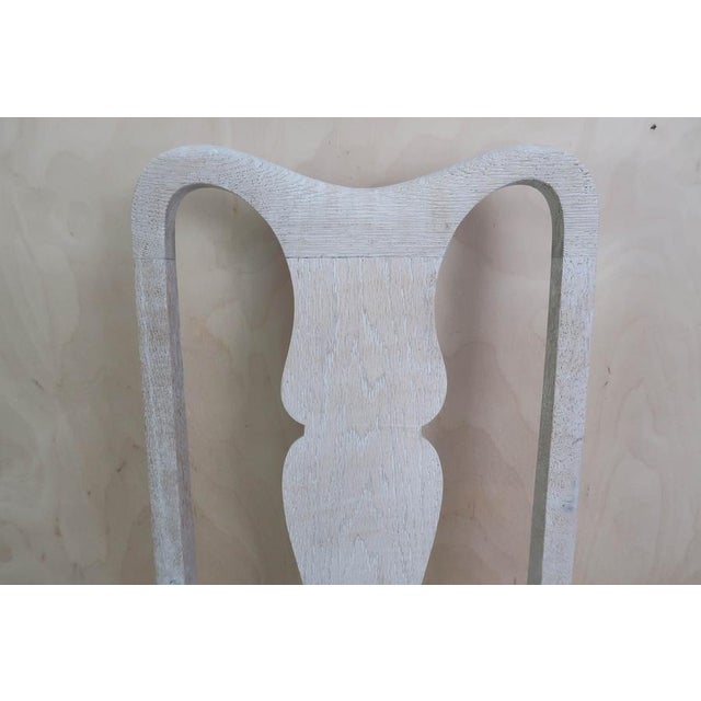 Wood Antique English Gustavian Style Urn Back Dining Chairs, 1920, Set of 6 For Sale - Image 7 of 9