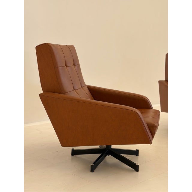 Vintage Rockabilly-Style Skai Chairs, 1960s, Set of 2 For Sale - Image 4 of 13