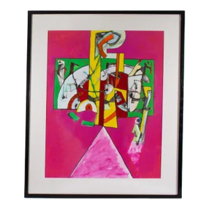 Abstract Mixed Media Painting by James L. Bruch