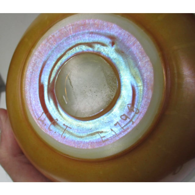 Lct Tiffany Vase Circa 1890s' For Sale In New York - Image 6 of 9