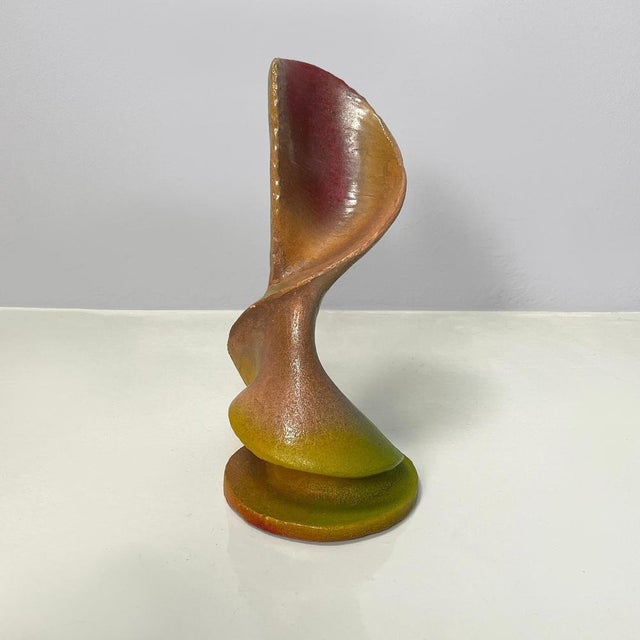 1970s Italian Modern Abstract Organic Sculpture in Terracotta, 1970s For Sale - Image 5 of 18