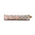 Early 21st Century Louis Vuitton Damier Azur Tahitienne 26 Toiletry Pink Pochette Clutch Bag For Sale - Image 5 of 11